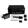 StarTech.com 4 Port Triple Monitor DVI USB KVM Switch with Audio & USB 2.0 Hub SV431TDVIUA