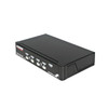 Startech.Com 4 Port 1U Rackmount Usb Ps/2 Kvm Switch With Osd Sv431Dusb