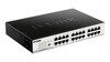 D-Link DGS-1024D network switch Unmanaged Gigabit Ethernet (10/100/1000) 1U Black, Silver DGS-1024D