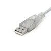 Startech.Com 10 Ft Transparent Usb 2.0 Cable - A To B Usbfab10T