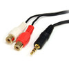 Startech.Com 6 Ft Stereo Audio Cable - 3.5Mm Male To 2X Rca Female Mu1Mfrca