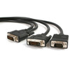 Startech.Com 6 Ft Dvi-I Male To Dvi-D Male And Hd15 Vga Male Video Splitter Cable Dvivgaymm6
