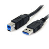 Startech.Com 6 Ft Black Superspeed Usb 3.0 Cable A To B - M/M Usb3Sab6Bk