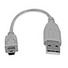 StarTech.com 6in Mini USB 2.0 Cable - A to Mini B USB2HABM6IN