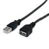 Startech.Com 3 Ft Black Usb 2.0 Extension Cable A To A - M/F Usbextaa3Bk