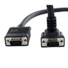StarTech.com 15ft Coax High Resolution 90deg; Down Angled VGA Monitor Cable - HD15 M/M MXT101MMHD15