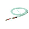 Startech.Com Aqua Om4 Duplex Multimode Fiber Optic Cable - 100 Gb - 50/125 - Lszh - Lc/Lc - 5 M 450Fblclc5