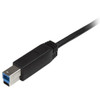 Startech.Com Usb315Cb2M Usb Cable 2 M Usb 3.2 Gen 1 (3.1 Gen 1) Usb C Usb B Black Usb315Cb2M