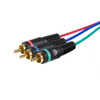 StarTech.com 3 ft HD15 to Component RCA Breakout Cable Adapter - M/M HD15CPNTMM3