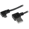 StarTech.com Micro-USB Cable with Right-Angled Connectors - M/M - 1m (3ft) USB2AUB2RA1M