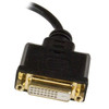 StarTech.com Micro HDMI to DVI-D adapter M/F - 8in HDDDVIMF8IN