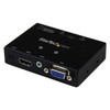 StarTech.com 2x1 VGA + HDMI to VGA Converter Switch w/ Priority Switching – 1080p VS221HD2VGA