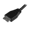 StarTech.com Slim Micro USB 3.0 Cable - M/M - 15cm (6in) USB3AUB15CMS