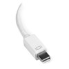 StarTech.com Mini DisplayPort to HDMI Adapter - Active mDP to HDMI Video Converter - 4K 30Hz - Mini DP or Thunderbolt 1/2 Mac/PC to HDMI Monitor/TV/Display - mDP 1.2 to HDMI Adapter Dongle - White MDP2HD4KSW