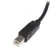 Startech.Com 3 Ft Usb 2.0 Certified A To B Cable - M/M Usb2Hab3