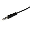 StarTech.com 2m Slim 3.5mm Stereo Extension Audio Cable - M/F MU2MMFS
