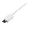 StarTech.com 0.5m White Micro USB Cable - A to Micro B USBPAUB50CMW