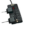 Tripp Lite Protect It! 8-Outlet Surge Protector, 10-ft. Cord, 3240 Joules, Modem/Coax/Ethernet Protection, RJ45 TLP810NET