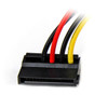 StarTech.com 6in 4 Pin LP4 to Left Angle SATA Power Cable Adapter SATAPOWADPL