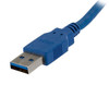 StarTech.com 1m Blue SuperSpeed USB 3.0 Extension Cable A to A - M/F USB3SEXT1M