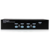 StarTech.com 4 Port Rack Mountable USB KVM Switch with Audio & USB 2.0 Hub SV431USBAE