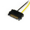 Startech.Com 6In Sata Power To 6 Pin Pci Express Video Card Power Cable Adapter Satpciexadap