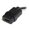 Startech.Com 5In High Speed Hdmi Adapter Cable - Hdmi To Hdmi Micro – F/M Hdadfm5In