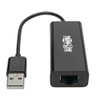 Tripp Lite USB 2.0 Hi-Speed to Ethernet NIC Network Adapter, 10/100 Mbps U236-000-R