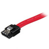 StarTech.com 8in Latching SATA to SATA Cable - F/F LSATA8
