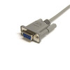 StarTech.com 25 ft Cross Wired DB9 Serial Null Modem Cable - F/F SCNM9FF25