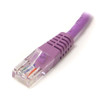 StarTech.com 6 ft Cat5e Purple Molded RJ45 UTP Cat 5e Patch Cable - 6ft Patch Cord M45PATCH6PL