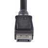 StarTech.com 1 ft Short DisplayPort 1.2 Cable with Latches M/M – DisplayPort 4k DISPLPORT1L