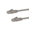 StarTech.com 3ft CAT6 Ethernet Cable - Gray CAT 6 Gigabit Ethernet Wire -650MHz 100W PoE RJ45 UTP Network/Patch Cord Snagless w/Strain Relief Fluke Tested/Wiring is UL Certified/TIA N6PATCH3GR