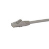 StarTech.com 10ft CAT6 Ethernet Cable - Gray CAT 6 Gigabit Ethernet Wire -650MHz 100W PoE RJ45 UTP Network/Patch Cord Snagless w/Strain Relief Fluke Tested/Wiring is UL Certified/TIA N6PATCH10GR