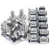 StarTech.com 50 Pkg M6 Mounting Screws and Cage Nuts for Server Rack Cabinet CABSCREWM6