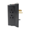 Tripp Lite Protect It! Surge Protector With 4 Side-Mounted Outlets , Direct Plug-In, 670 Joules Tlp4Bk