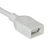 C2G 1m USB A Male -> A Female Extension Cable USB cable White 19003