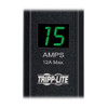 Tripp Lite 1.4kW Single-Phase Metered PDU, 120V Outlets (16 5-15R), 5-15P, 15ft Cord, 0U Vertical, 51.5 in. PDUMV15
