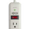 Tripp Lite Protect It! 7-Outlet Surge Protector, 12-Ft. Cord, 1080 Joules, Light Gray Housing Tlp712
