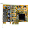 StarTech Network ST1000SPEX43 4Port PCIe Gigabit Network Adapter Card Retail