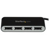 StarTech Accessory ST4200MINI2 4PT Portable USB2.0 Hub with Built-in Cable RTL