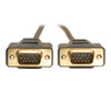 Tripp Lite Vga Monitor Gold Cable Molded Shielded, 640X480 (Hd15 M/M), 1.83 M P512-006