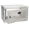Tripp Lite 6U Low-Profile Wall Mount Rack Enclosure Server Cabinet, Switch-Depth, White SRW6UW