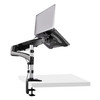 StarTech.com Desk Mount Laptop Arm - Full Motion Articulating Arm for Laptop or Single 34" Monitor - VESA Mount Laptop Tray Bracket - Ergonomic Adjustable Notebook Stand - Desk-Clamp 065030892544 ARMUNONB1