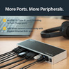 Startech.Com Usb 3.0 Docking Station - Dual Monitor Laptop Docking Station With Hdmi & Dvi/Vga Video - 6-Port Usb 3.1 Gen 1 5Gbps Hub, Gbe, Audio - Universal Type-A Dock - Windows & Mac 065030871440 Dk30Add