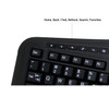Adesso KB WKB-3500UB 2.4GHz Wireless Desktop Ergonomic Trackball Keyboard RTL