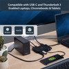 Startech.Com Usb C Multiport Adapter - Usb Type-C Mini Dock With Hdmi 4K Or Vga 1080P Video - 100W Power Delivery Passthrough, 3-Port Usb 3.0 Hub, Gbe, Sd & Microsd - Laptop Travel Dock 065030879170 Dkt30Chvscpd