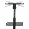 Startech.Com Mobile Projector And Laptop Stand/Cart - Heavy Duty Portable Projector Stand (2 Shelves, Hold 22Lb/10Kg Each) - Height Adjustable Rolling Presentation Cart W/Lockable Wheels 065030889964 Adjprojcart
