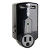Tripp Lite Protect It! 3-Outlet Surge Protector, Direct Plug-In, 540 Joules, 2.1A USB Charger 037332180360 SK120USB