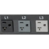 Tripp Lite PDU3MV6L2130 power distribution unit (PDU) 48 AC outlet(s) 0U Black 037332163875 PDU3MV6L2130